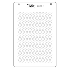 Sizzix 3D Embossing Folder & Stencil Set - Stacey Park / Rock the Dots